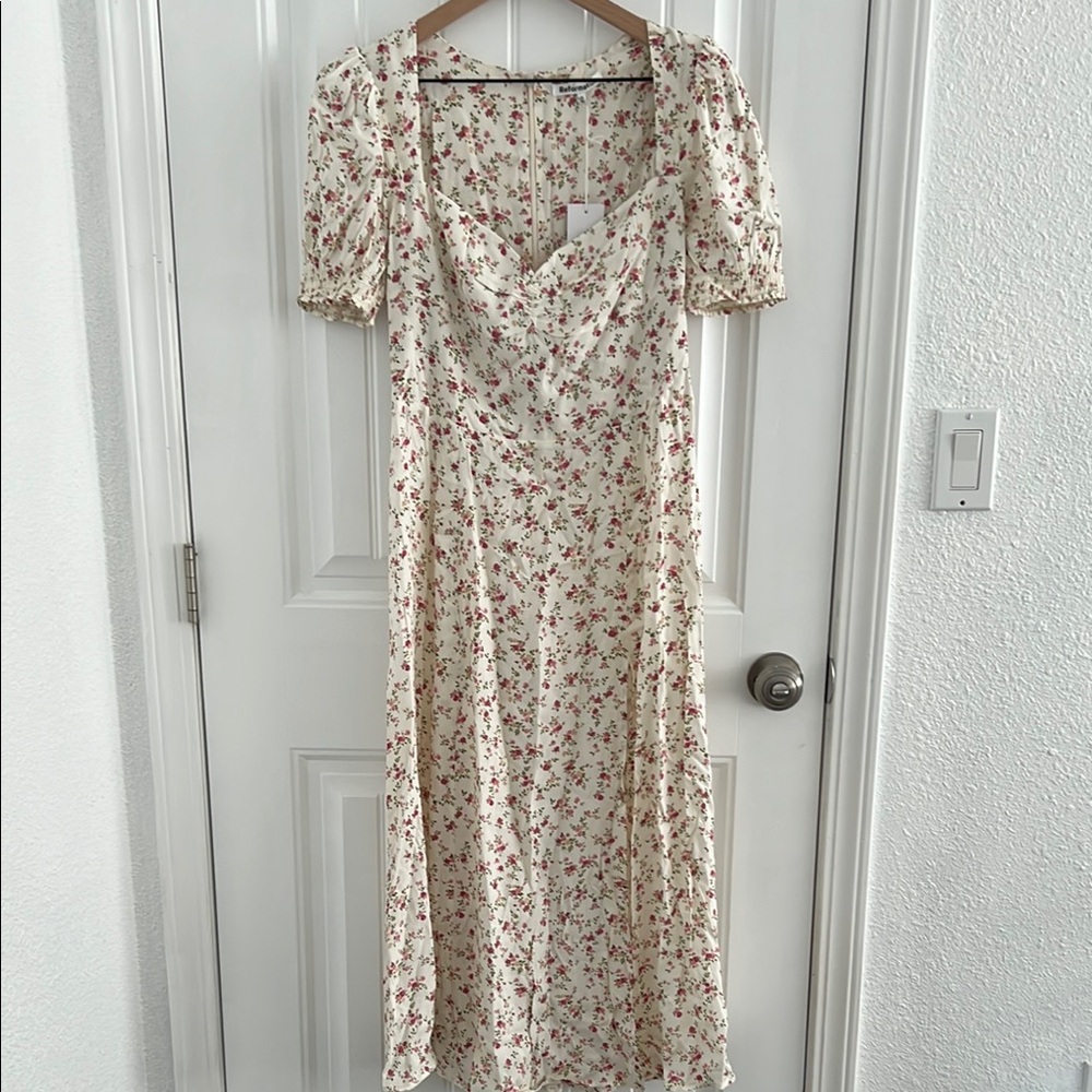 Reformation NWT Lacey Dress Boheme Size 10